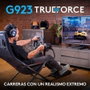 Logitech G G923 Volante y Pedales TRUEFORCE Negro